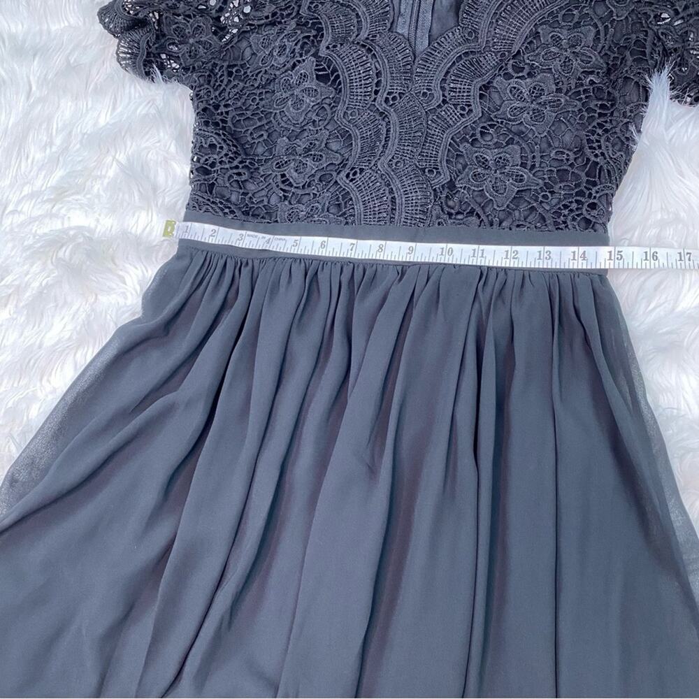Lulu's Angel In Disguise Lace Cocktail Dress Black Size M 24945 Skater‎ - Picture 7 of 12